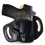 OWB Open Top Leather Holster for Glock 26 / 27 / 33 / 43X