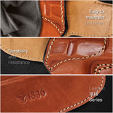 OWB Open Top Leather Holster for Sig Sauer P365/P365 XL