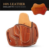 OWB Open Top Leather Holster for Sig Sauer P365/P365 XL