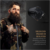 OWB Open Top Leather Holster for Colt King Cobra and Revolvers