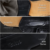 OWB Open Carry Leather Holster for Any 38 J Frames, S&W Revolvers