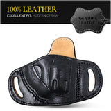 OWB Open Carry Leather Holster for Any 38 J Frames, S&W Revolvers