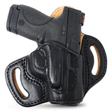 OWB Open Carry Leather Holster for  Glock 26/27/33/42 Shield, XDS