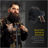 OWB Open Carry Leather Holster for 1911 5"