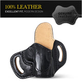 OWB Open Carry Leather Holster for 1911 5"