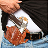 OWB Open Carry Leather Holster for 1911 5"