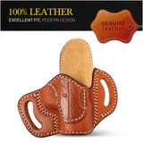 OWB Open Carry Leather Holster for 1911 5"