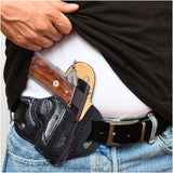 OWB Open Carry Leather Holster for 1911 4"