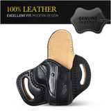 OWB Open Carry Leather Holster for 1911 4"