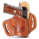 OWB Open Carry Leather Holster for 1911 4"