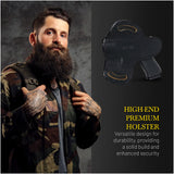 OWB Open Carry Leather Holster for Glock 43 / Glock 48 / 43X