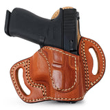 OWB Open Carry Leather Holster for Glock 43 / Glock 48 / 43X