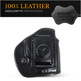 IWB / OWB 4 in 1 Leather Holster for Sig Sauer P365 / P365 XL