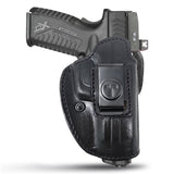 IWB / OWB 4 in 1 Leather Holster for  Glock 19 19X Sig P320