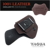 IWB Suede Leather Holster for Glock 26 / 27 / 33 / 43X