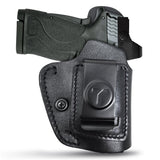 IWB Suede Leather Holster for 1911, Shield 380 EZ Compact 3"