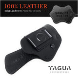 IWB Suede Leather Holster for Glock 17 / 22, Double Stack