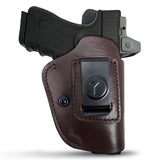 IWB Suede Leather Holster for Glock 17 / 22, Double Stack