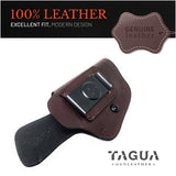 IWB Suede Leather Holster for Glock 17 / 22, Double Stack