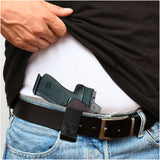 IWB Suede Leather Holster for Glock 19, 19X, 23, 43, 43X