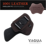 IWB Suede Leather Holster for Glock 19, 19X, 23, 43, 43X