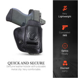 IWB Suede Leather Holster for Sig Sauer P365/P365 XL