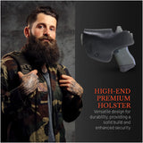 IWB Suede Leather Holster for Sig Sauer P365/P365 XL