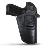 IWB Suede Leather Holster for Sig P320, Springfield XDM (5.5")
