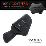 IWB Suede Leather Holster for Sig P320, Springfield XDM (5.5")