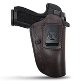 IWB Suede Leather Holster for Sig P320, Springfield XDM (5.5")