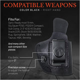 IWB Suede Leather Holster for Glock 19 / 30 / 30S / 39, Rug