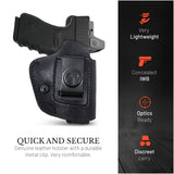 IWB Suede Leather Holster for Glock 19 / 30 / 30S / 39, Rug
