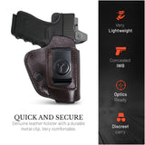 IWB Suede Leather Holster for Glock 19 / 30 / 30S / 39, Rug