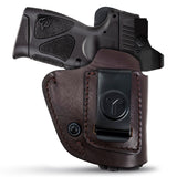 IWB Suede Leather Holster for Shield 9mm, Taurus G2C / G3C