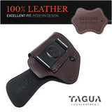 IWB Suede Leather Holster for Shield 9mm, Taurus G2C / G3C