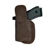 1791 Light Bearing and Optic Ready Fair Chase Deer Skin Holster for Glock 26, 27 - Size 3L Brown