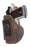 1791 Fair Chase Deer Skin IWB Holster for Taurus TCP, Browning - Size 0 Brown - 1791 Gun Holsters