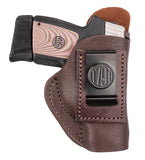 1791 Fair Chase Deer Skin IWB Holster for Sig P938, P238 - Size 1 Brown - 1791 Gun Holsters