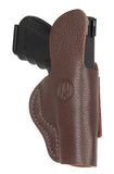 1791 Fair Chase Deer Skin IWB Holster for Ruger SR 22, Keltec - Size 4 Brown - 1791 Gun Holsters