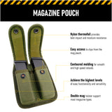 Concealment Magazine and Multi Use Holster Belt Loop Single and Double Magazine Case Pouch