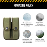 Concealment Magazine and Multi Use Holster Belt Loop Single and Double Magazine Case Pouch