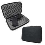 Deluxe Thermofoil Pistol Case for Handguns by Houston | Shock Absorbent Gun Carrying Case