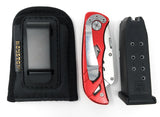 ECO LEATHER Concealment Magazine Pouch and Multi Use Soft Holster IWB