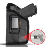 IWB Gun Holster by Houston | Fit Most Mid Size Guns With Laser (CHP-57GL)