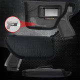 IWB Gun Holster by Houston | Fit Most Mid Size Guns With Laser (CHP-57GL)