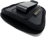 IWB and Outside Gun Holster - by Houston - ECO Leather Concealed Carry Soft Material | Suede Interior for Protection | Fits: S&W Bodyguard,Taurus TCP, Sig P238, Jimenez JA, PPK 380.Ruger LCP II
