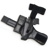 Eco Leather Ankle Gun Holster - by Houton | Concealed Carry | Fits: Glock 42 /43, Bersa 380, Ruger LC9, Diamond Back 9mm, Sig Sauer P938, 1911 3", SCCY, Kahr 9 | Comfortable to use.