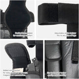 Eco Leather Ankle Gun Holster - by Houton | Concealed Carry | Fits: Glock 42 /43, Bersa 380, Ruger LC9, Diamond Back 9mm, Sig Sauer P938, 1911 3", SCCY, Kahr 9 | Comfortable to use.