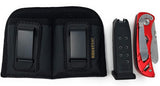 IWB Magazine and Multi Use Holster - by Houston -Concealment Clip Fits Most Double Stack 9mm / .40 Cal. for Compact Sizes Like Glock 26/27, Sig P365 (Double Medium Compact Double Stack 9mm /.40 Cal)