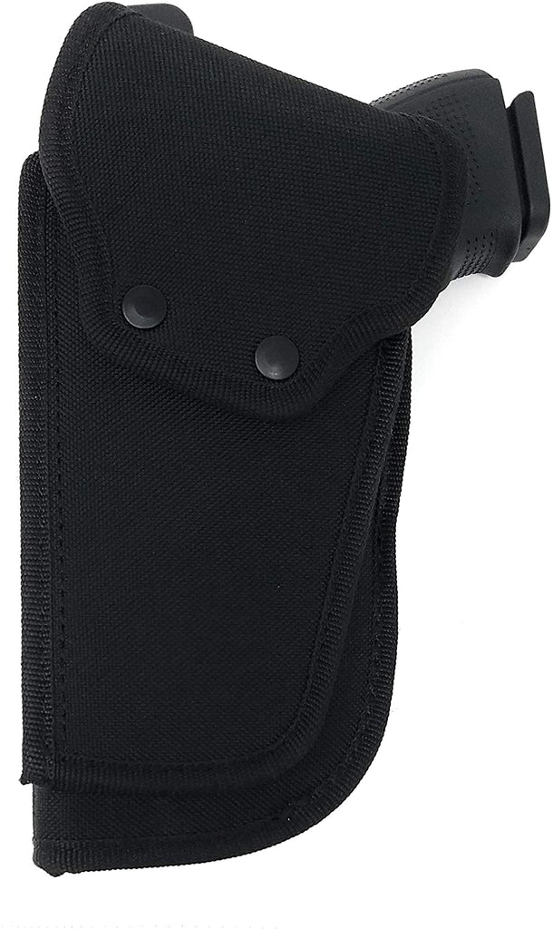 Tactical Hunting Gun Belt Holster by Houston Black Nylon, Soft and
